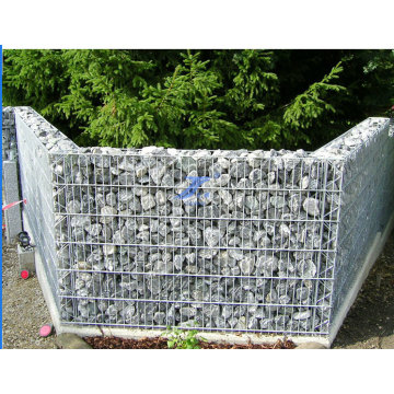 Caja galvanizada soldada con autógena de Gabion de la malla de alambre (TS-L103)